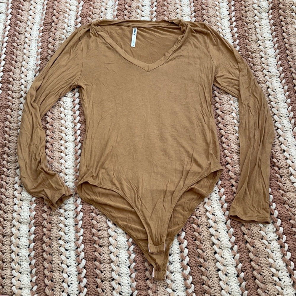 3 for $20! Tan Bodysuit